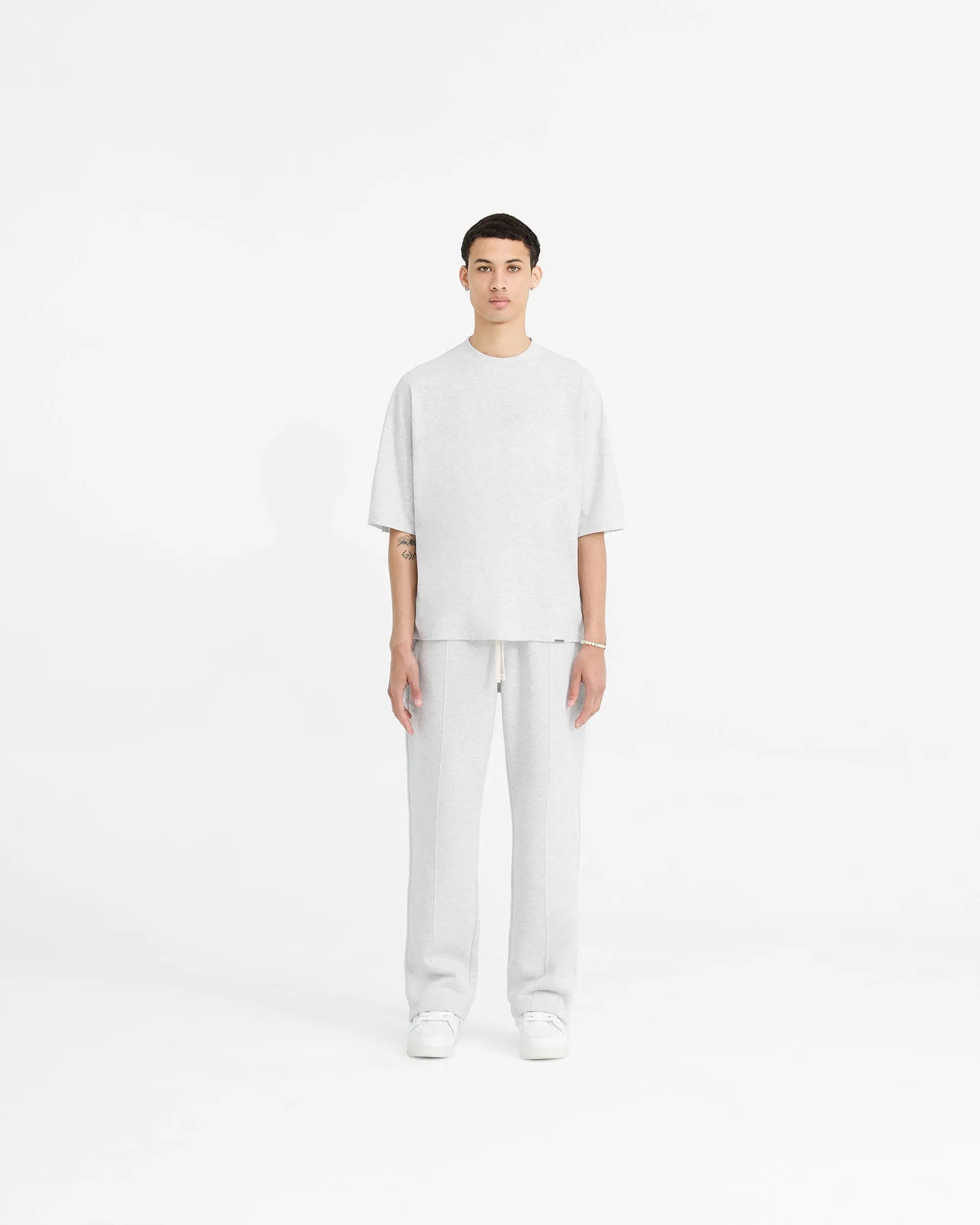 Initial Sweatpant - Ice Grey Marl