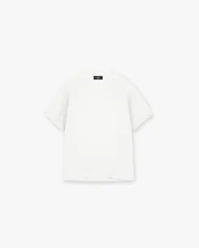 Initial T-Shirt - Flat White