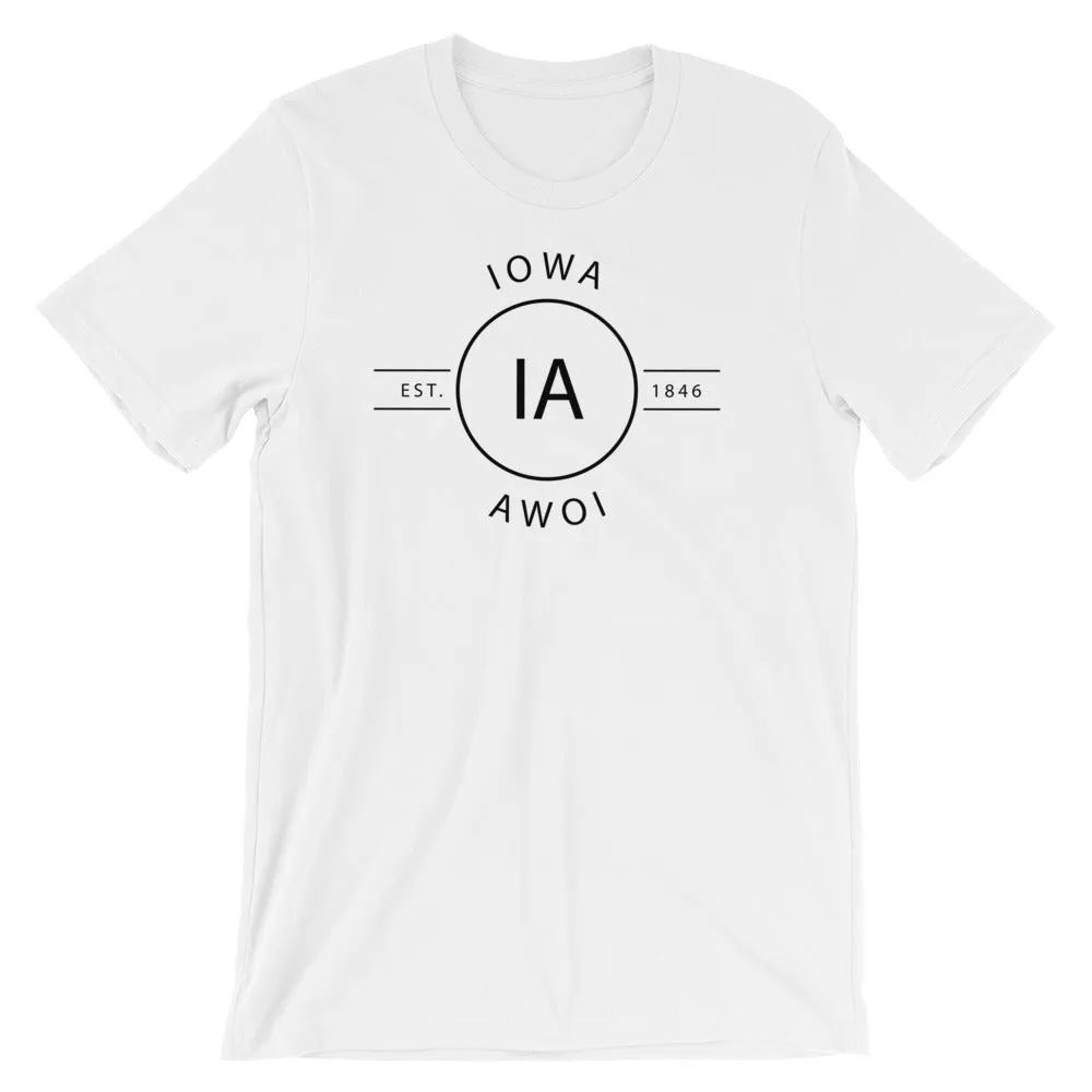 Iowa - Short-Sleeve Unisex T-Shirt - Reflections