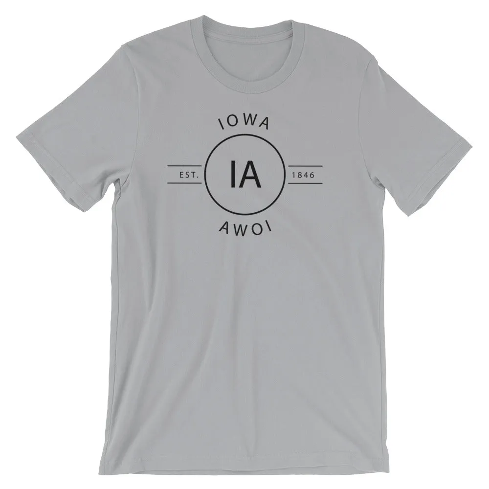 Iowa - Short-Sleeve Unisex T-Shirt - Reflections