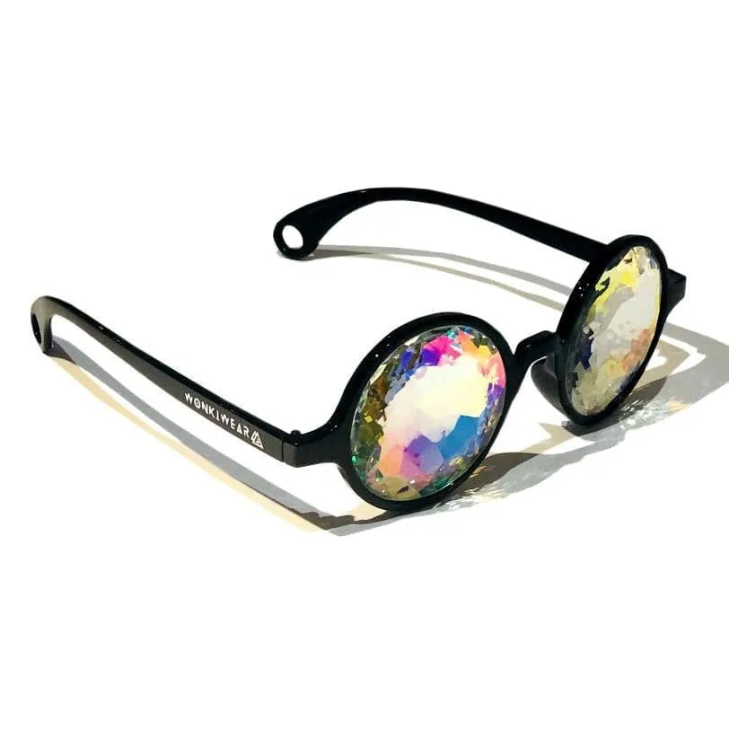 Kaleidoscope Glasses - Whirlpool (Black)