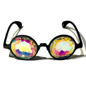 Kaleidoscope Glasses - Whirlpool (Black)