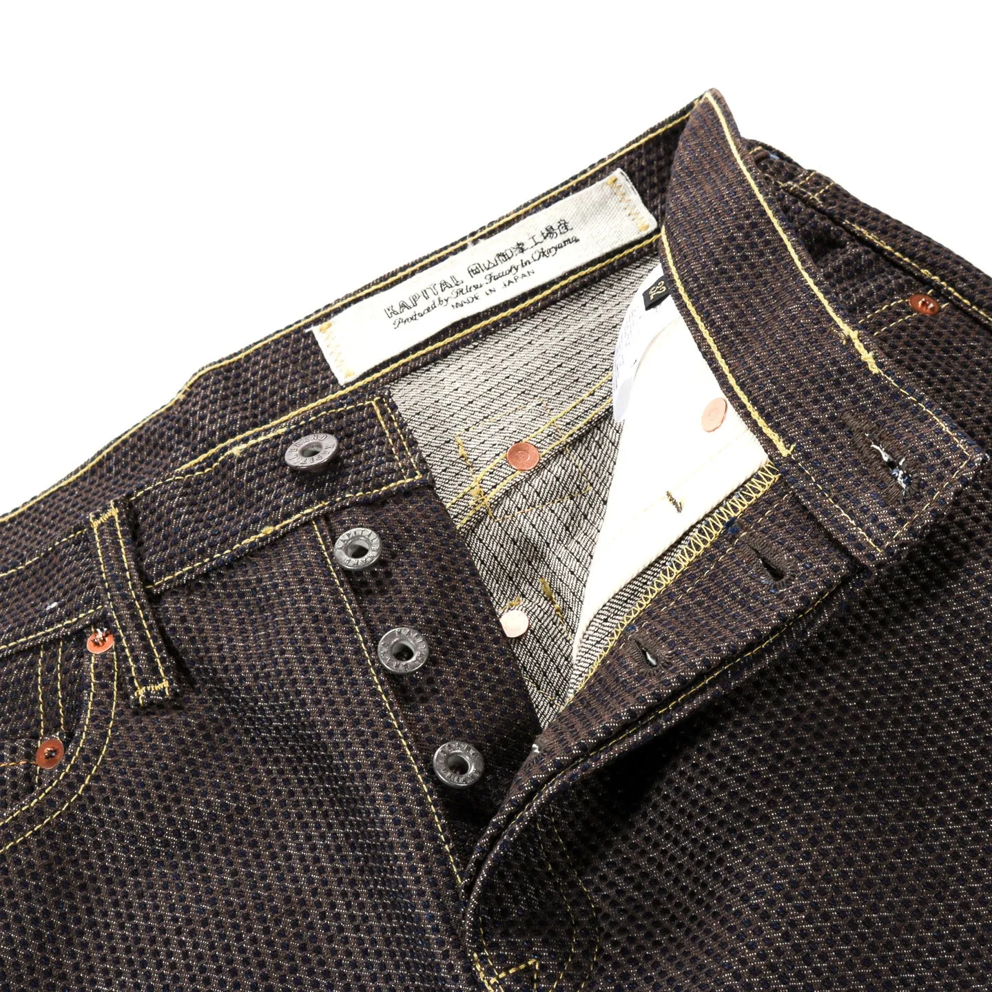 KAPITAL CENTURY DENIM NO.5-S MONKEY CISCO