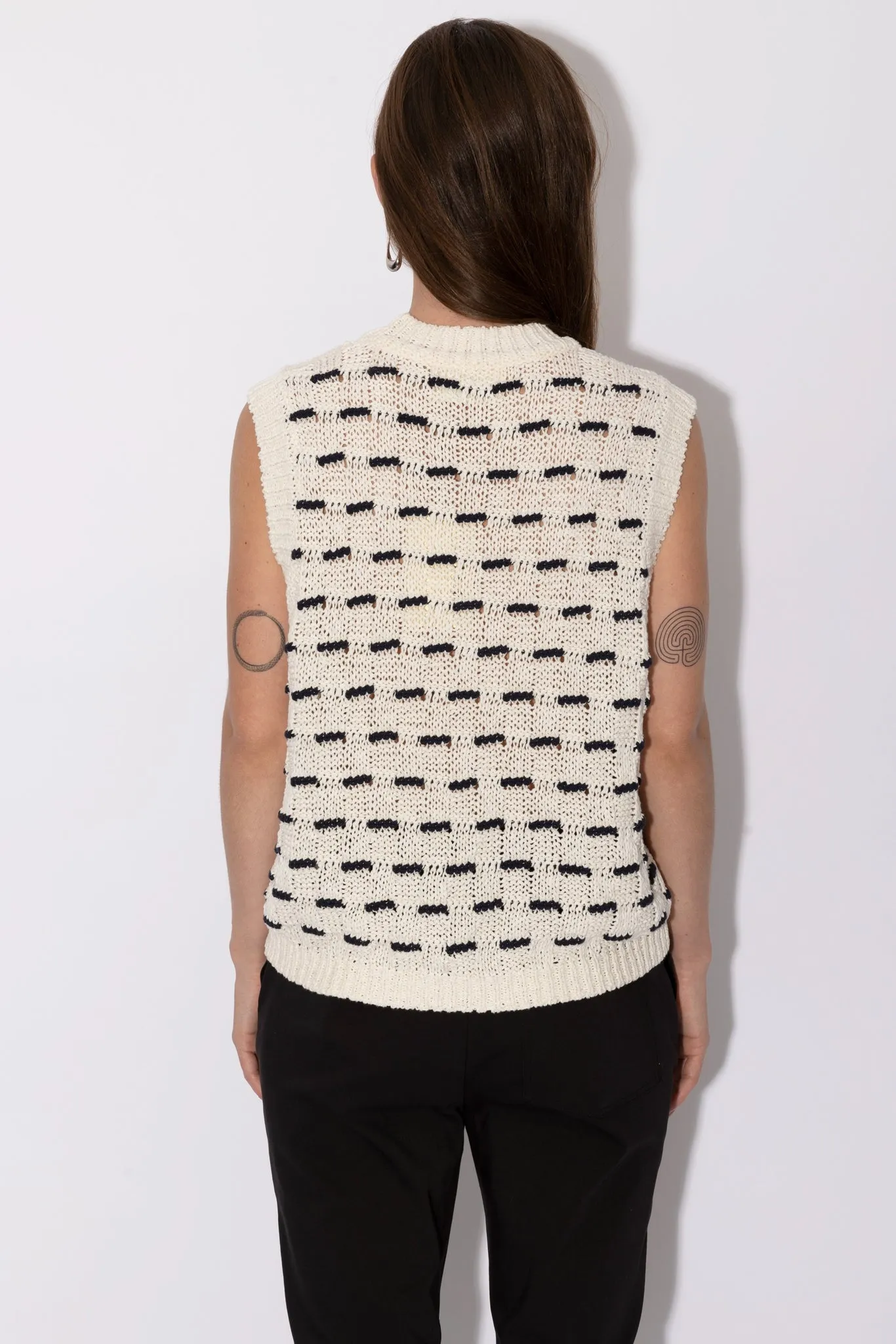 Kappa Cotton Knit Vest