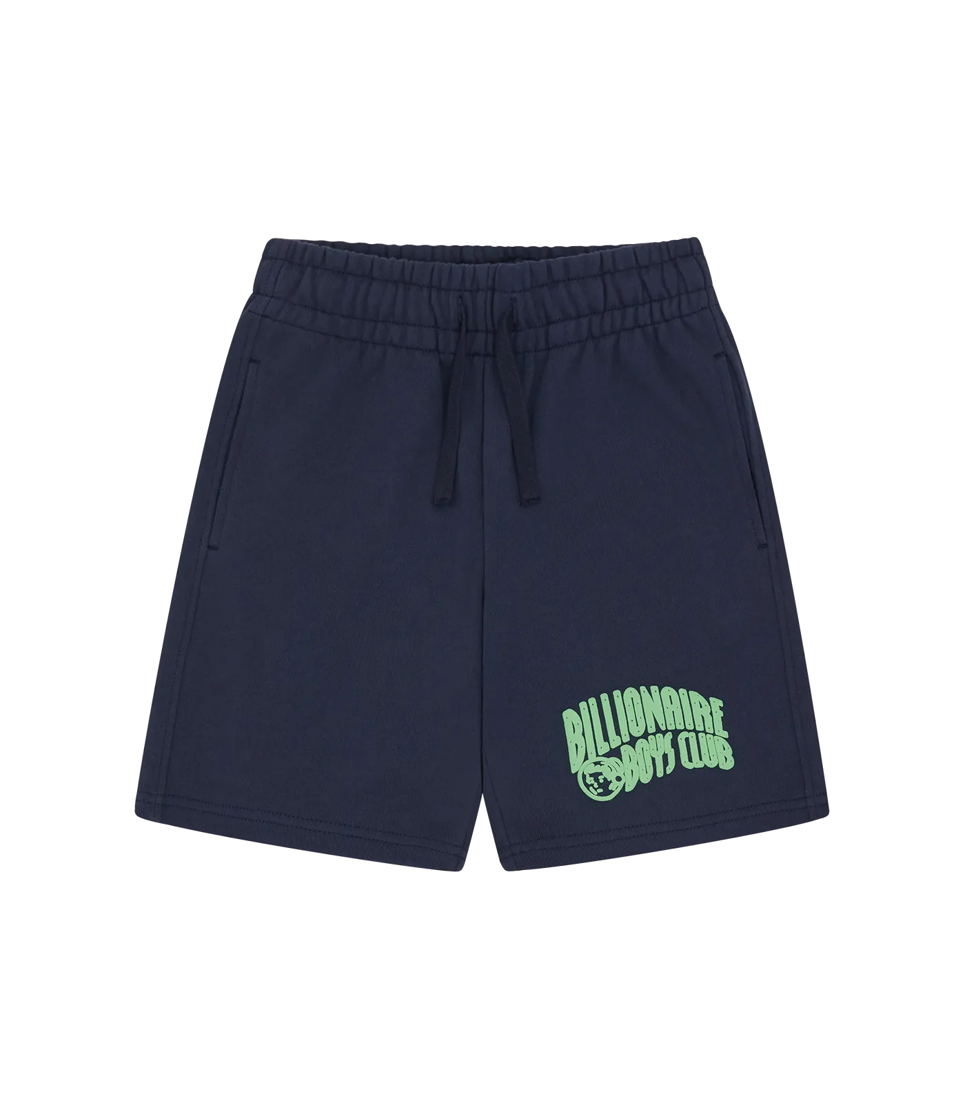 KIDS ARCH LOGO SHORTS - NAVY