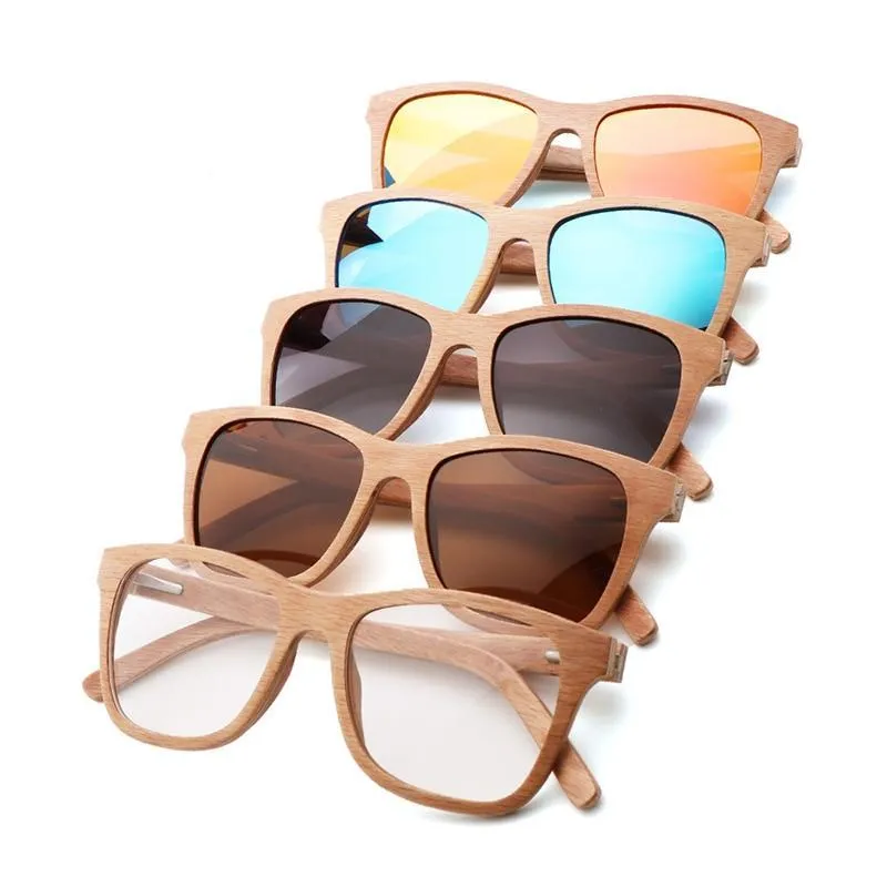 Kierra Wooden Sunglasses