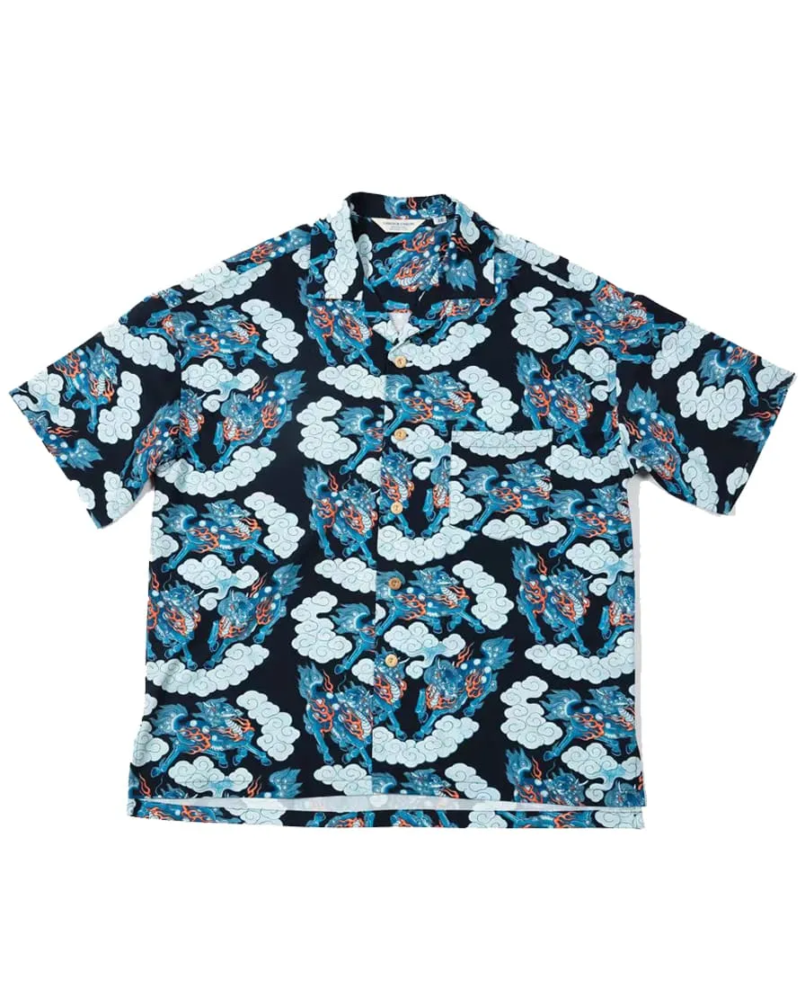 Kirin Printed Aloha Shirt