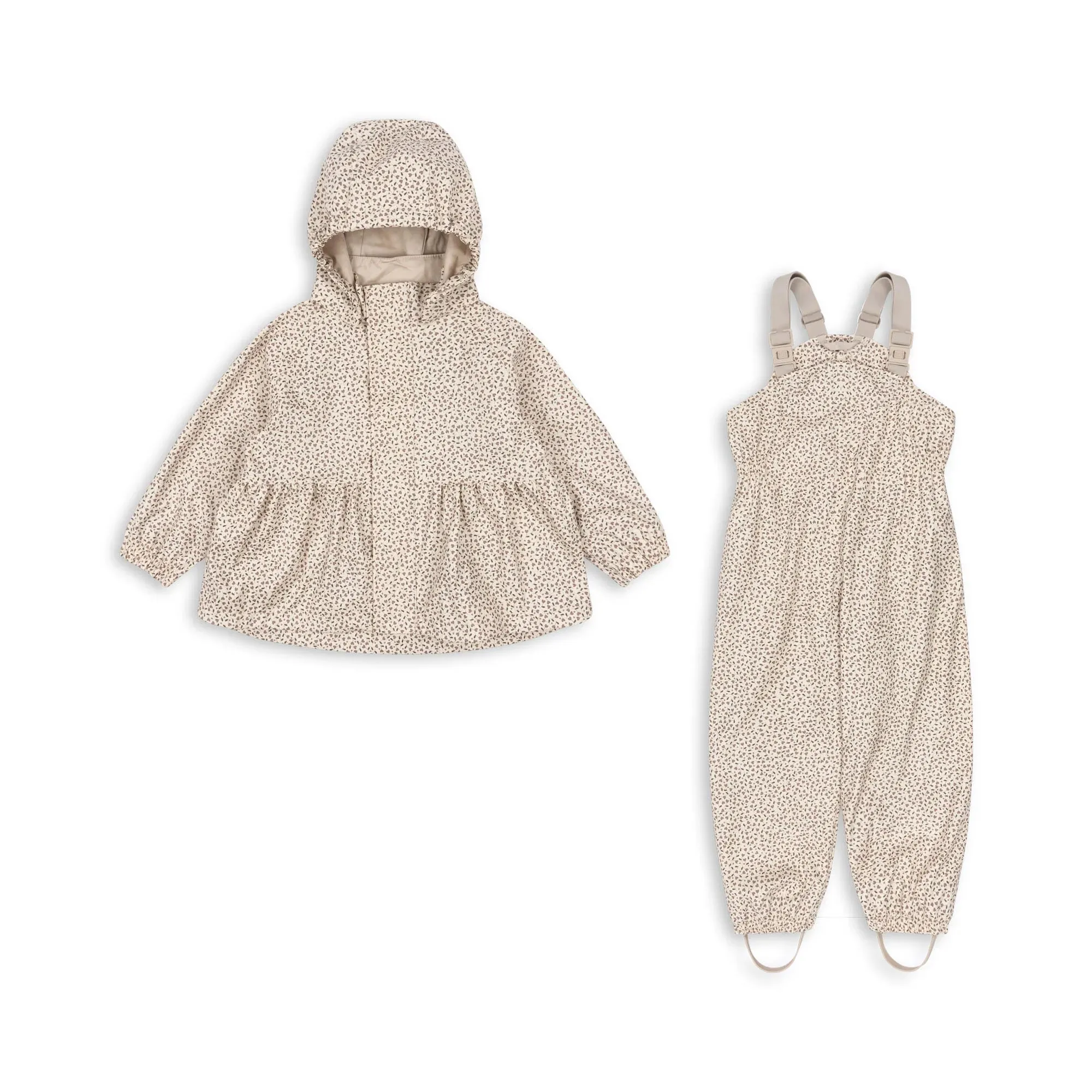 Konges Sløjd Palme Rainwear Set - Milk Tank