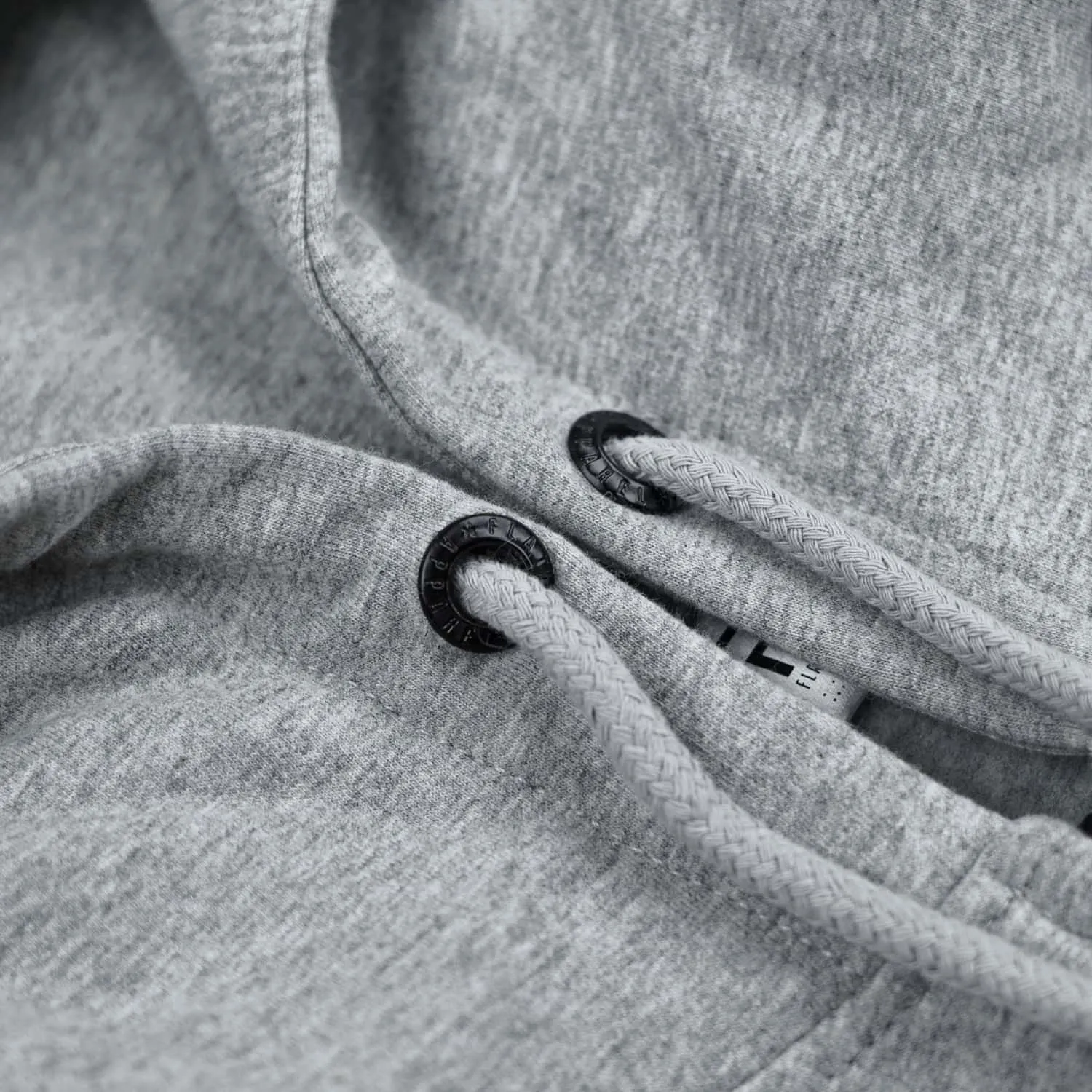 Kora Long Zipup Hoodie Heather Grey