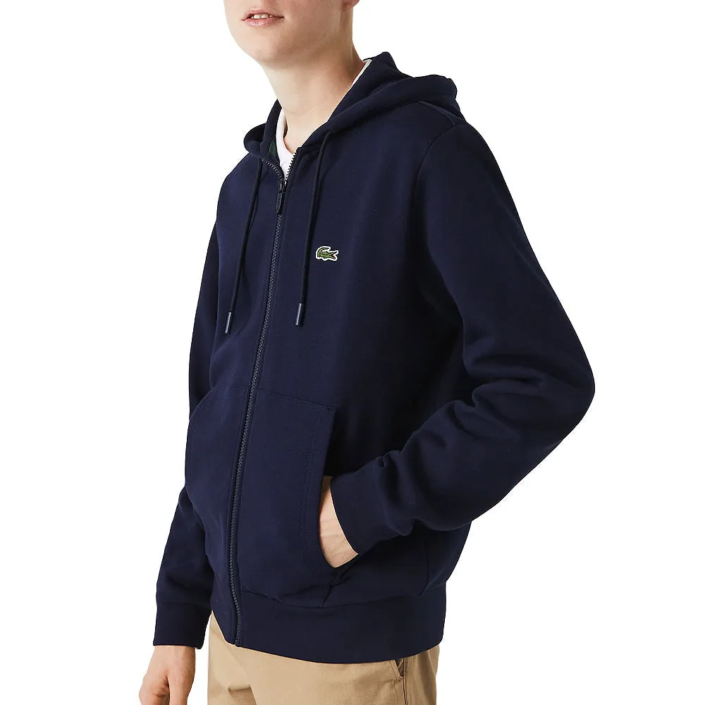 Lacoste Men's Kangaroo Pocket Fleece Zipped Hoodie