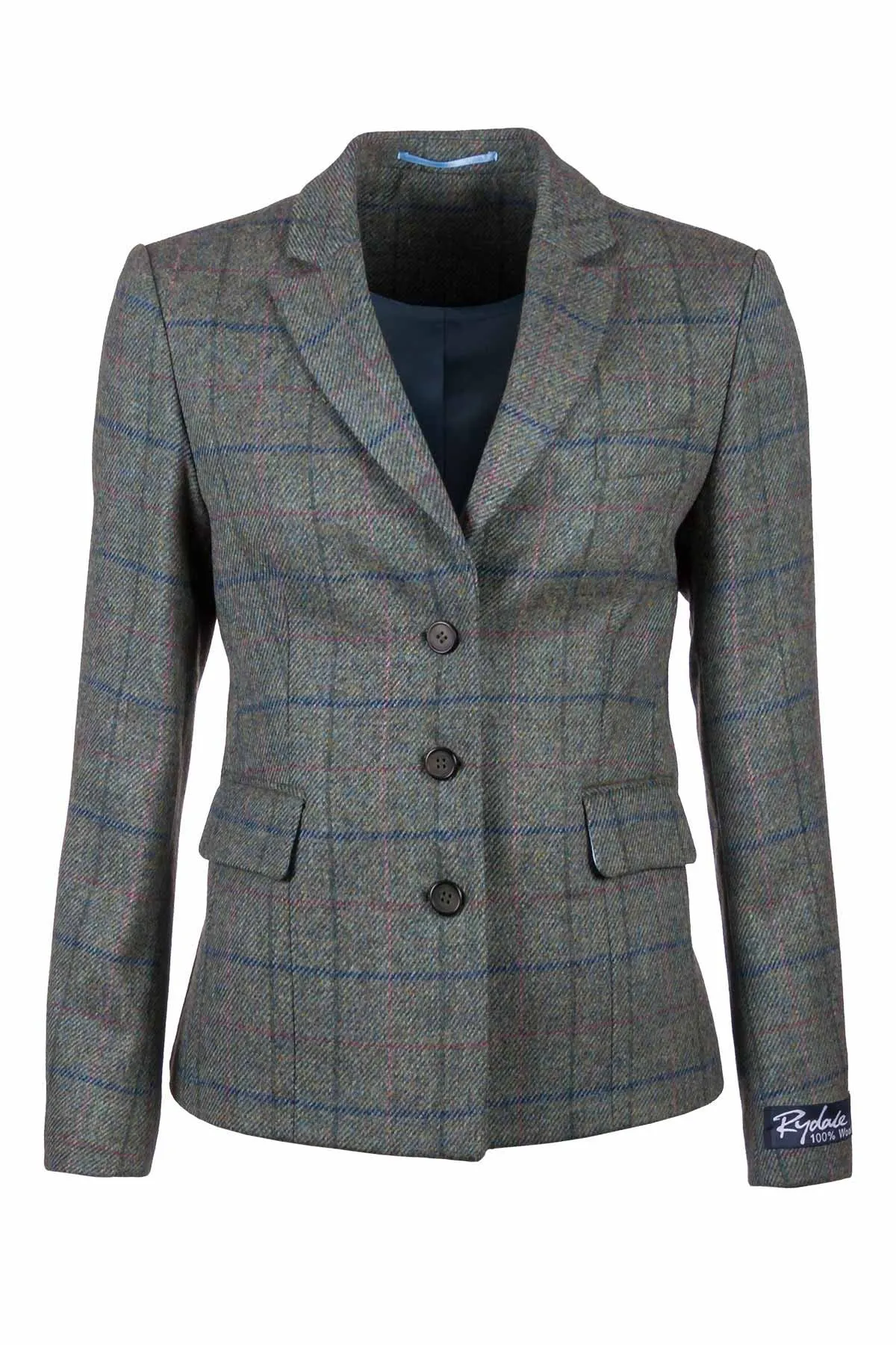 Ladies Short Fitted Tweed Jacket Blazer