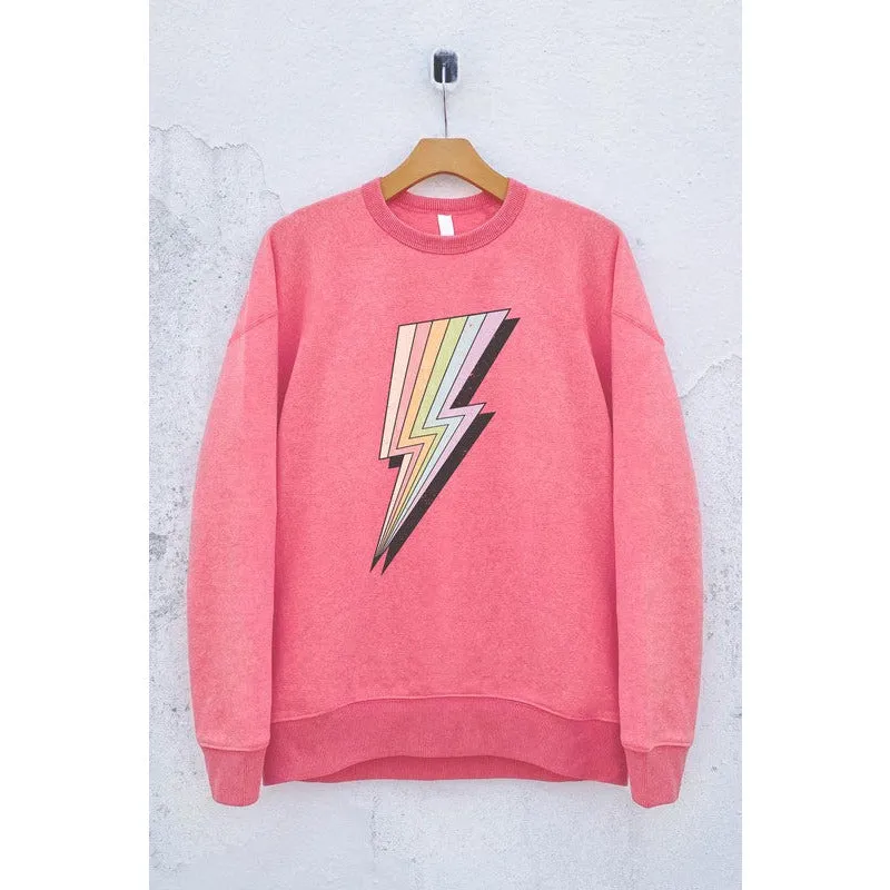 Lightning Graphic Sweatshirts