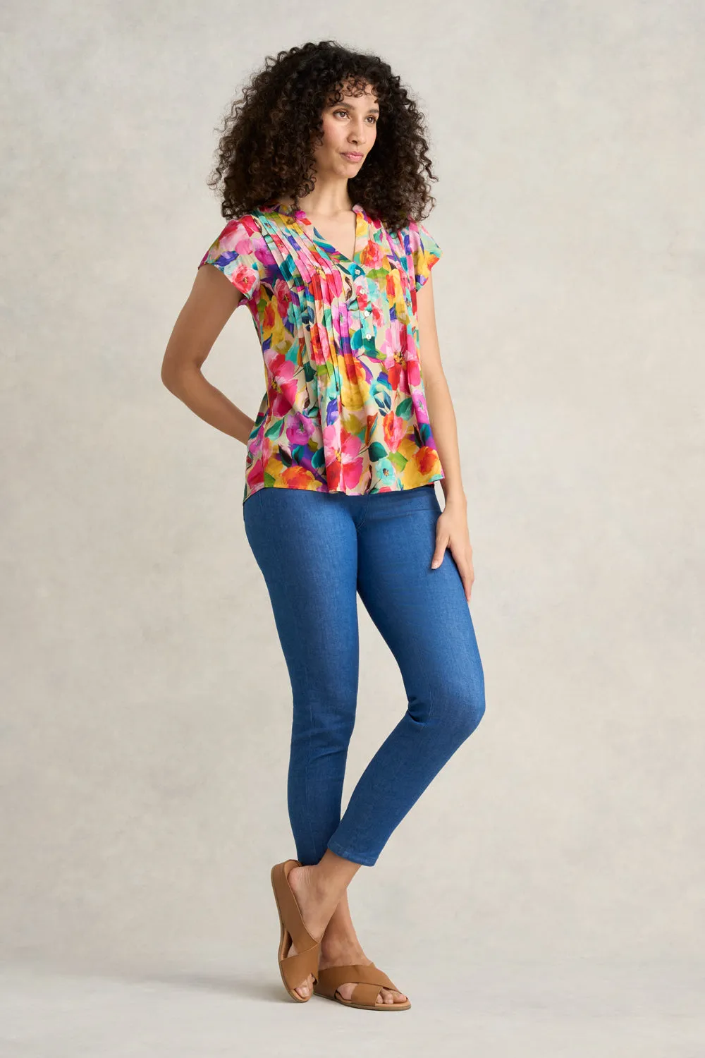 Lightweight Print Blouse