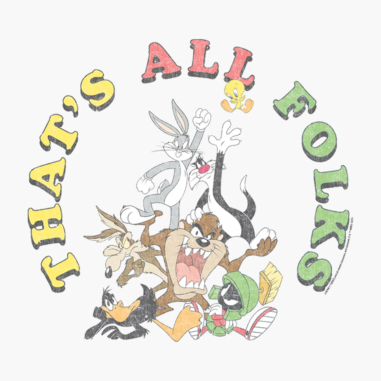 Looney Tunes - That's All Folks Tee