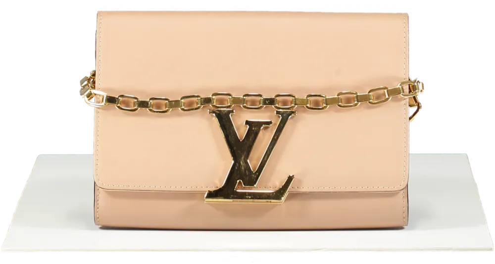 Louis Vuitton Nude Chain Louise Gm Crossbody Bag