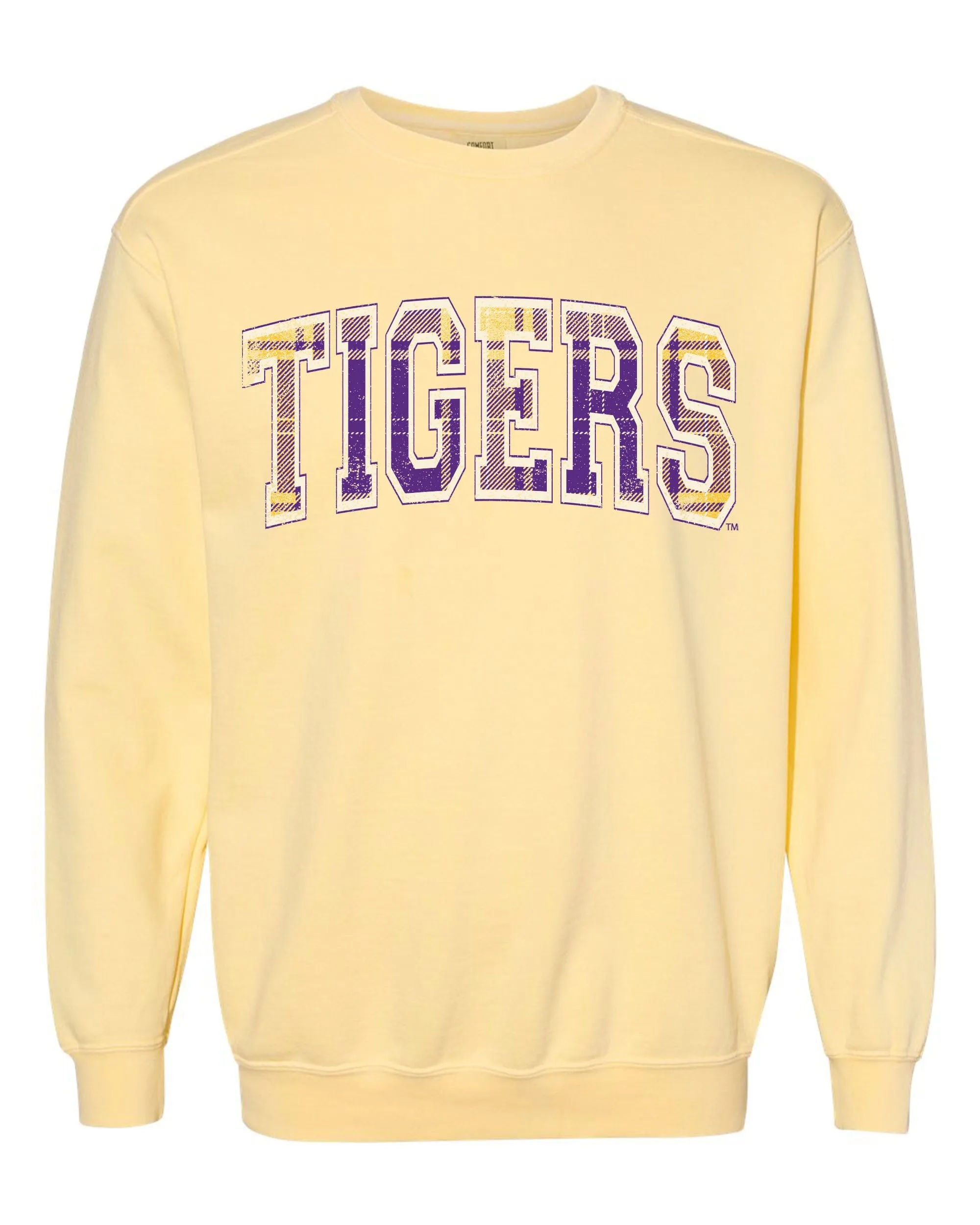 LSU Tigers Tartan Butter Sweatshirt