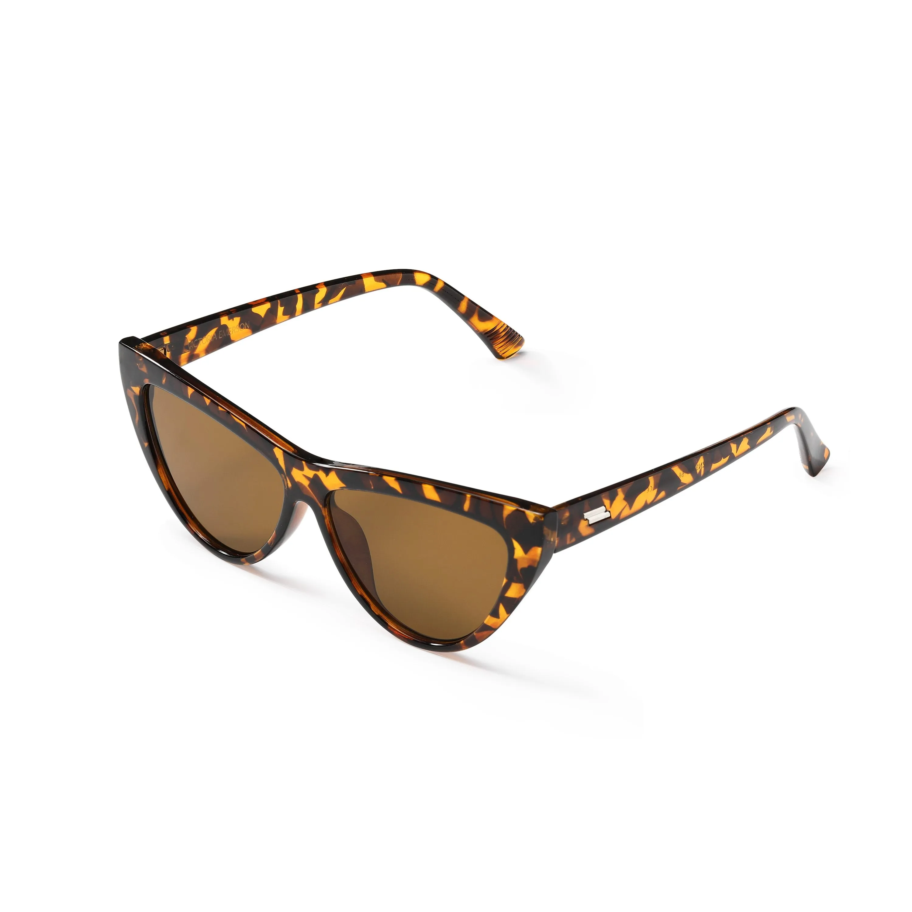 Lucia Tortoise Cat Eye Sunglasses