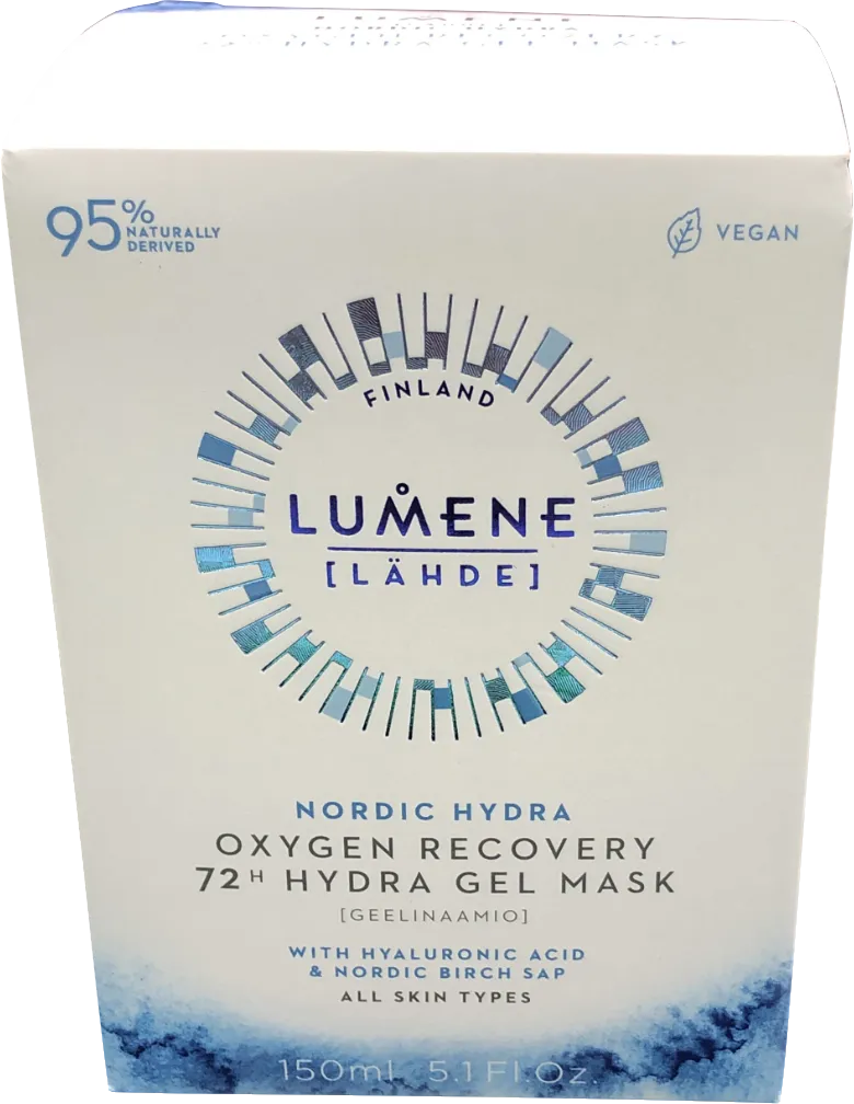 Lumene Oxygen Recovery 72h Hydra Gel Mask 150ML