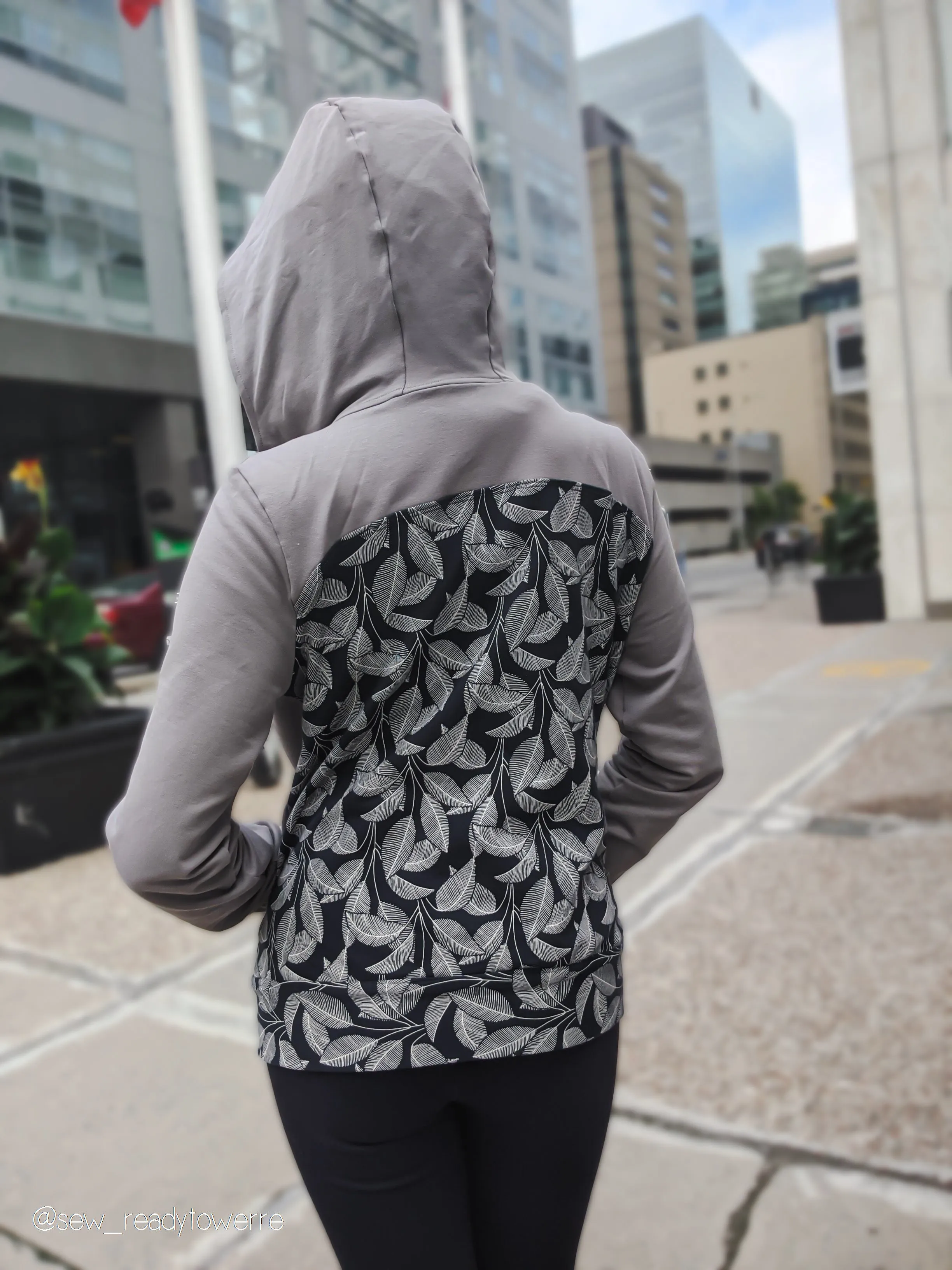 Lumia Zip Up Hoodie PDF Sewing Pattern B-M