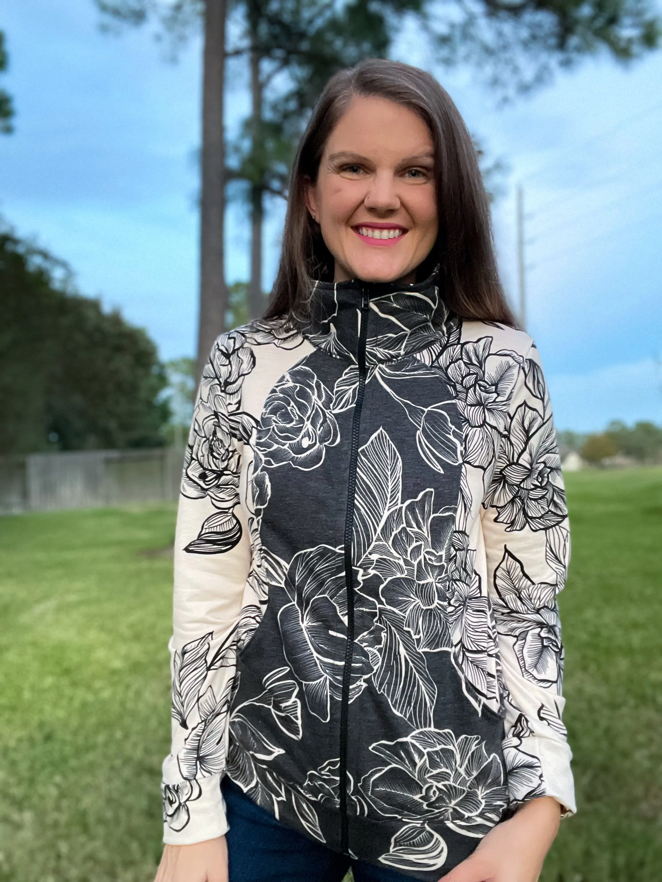 Lumia Zip Up Hoodie PDF Sewing Pattern B-M