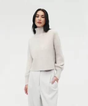 Luxe Cashmere Oversized Turtleneck