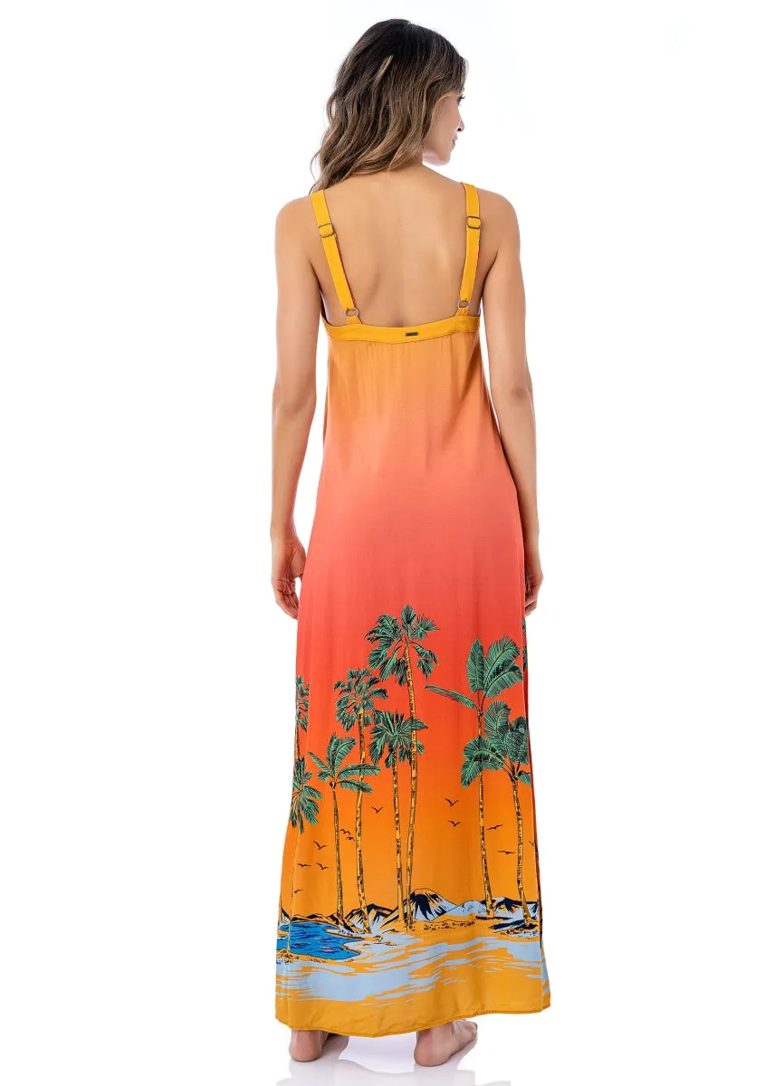 Maaji Cali Sunset Lucille Long Dress