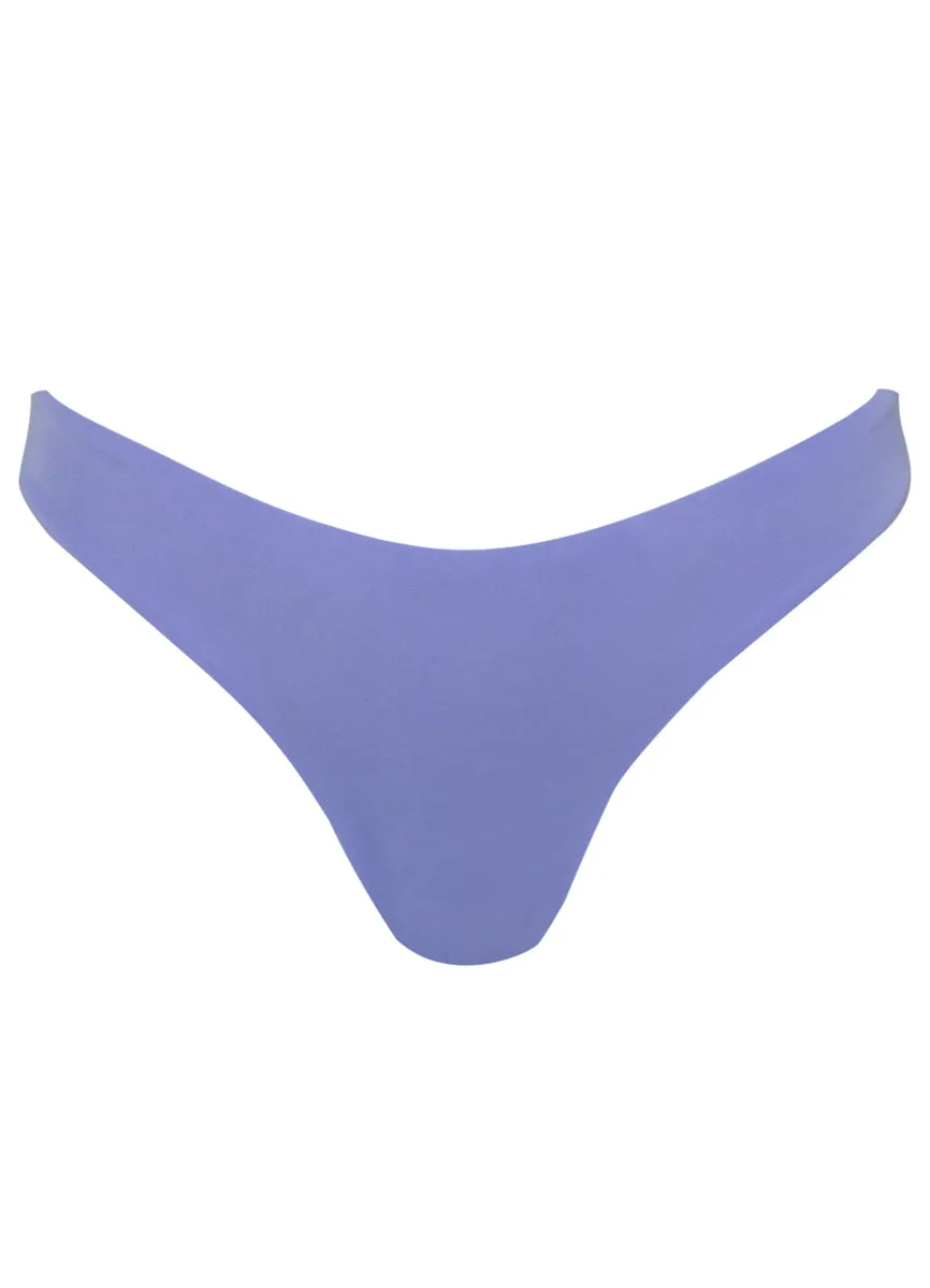 Maaji Deep Periwinkle Flirt Low Rise Thin Side  Bikini Bottom