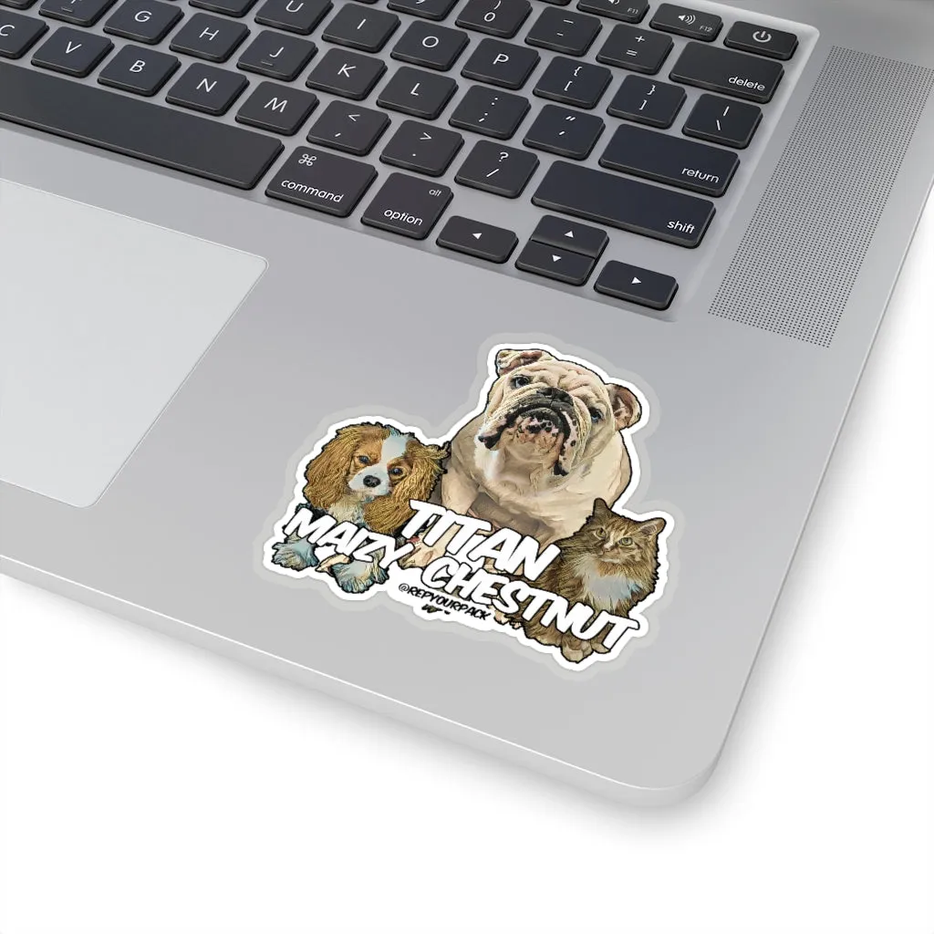 Maizy Titan Chestnut Stickers