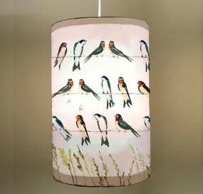 Martins flight path Fabric Lampshade