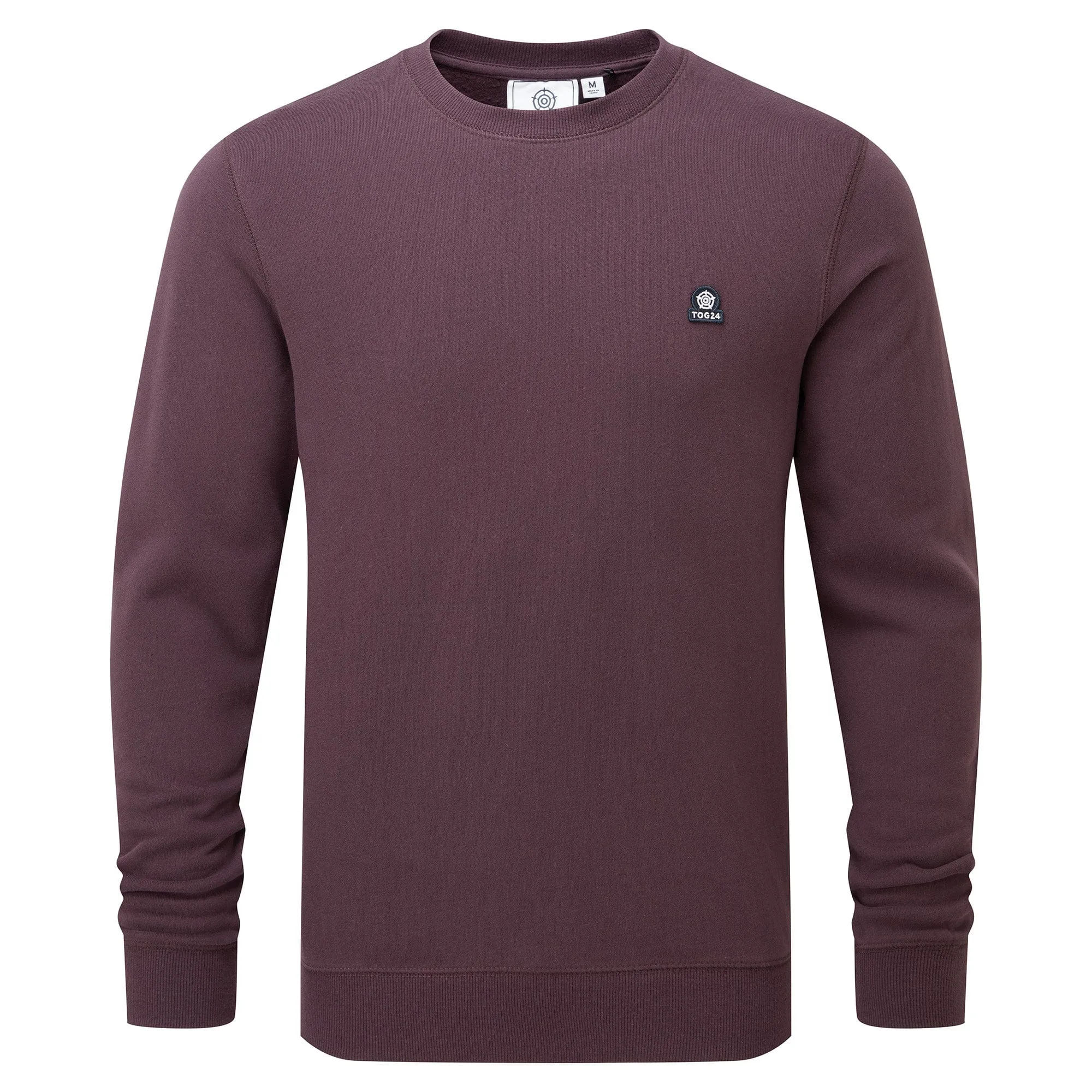 Mellor Mens Sweat - Deep Port