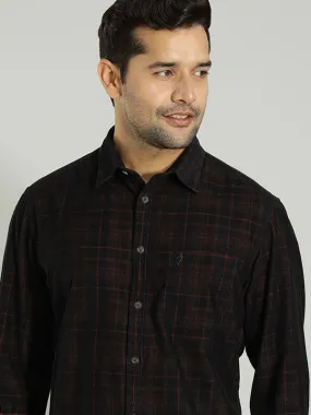 Men Checked Full Sleeve Cotton Shirt