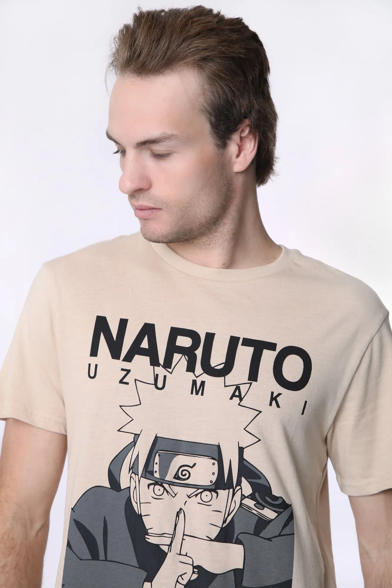 Mens Naruto Uzumaki T-Shirt