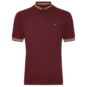 Merc London Colliford Polo Burgundy