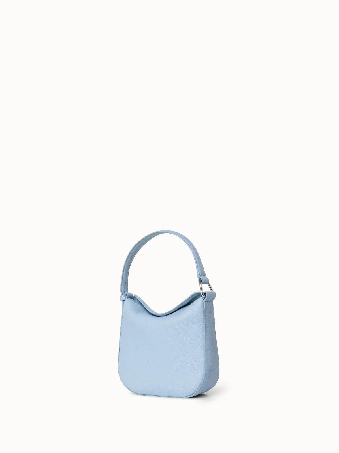 Mini Anna hobo in Alce-Kalbsleder