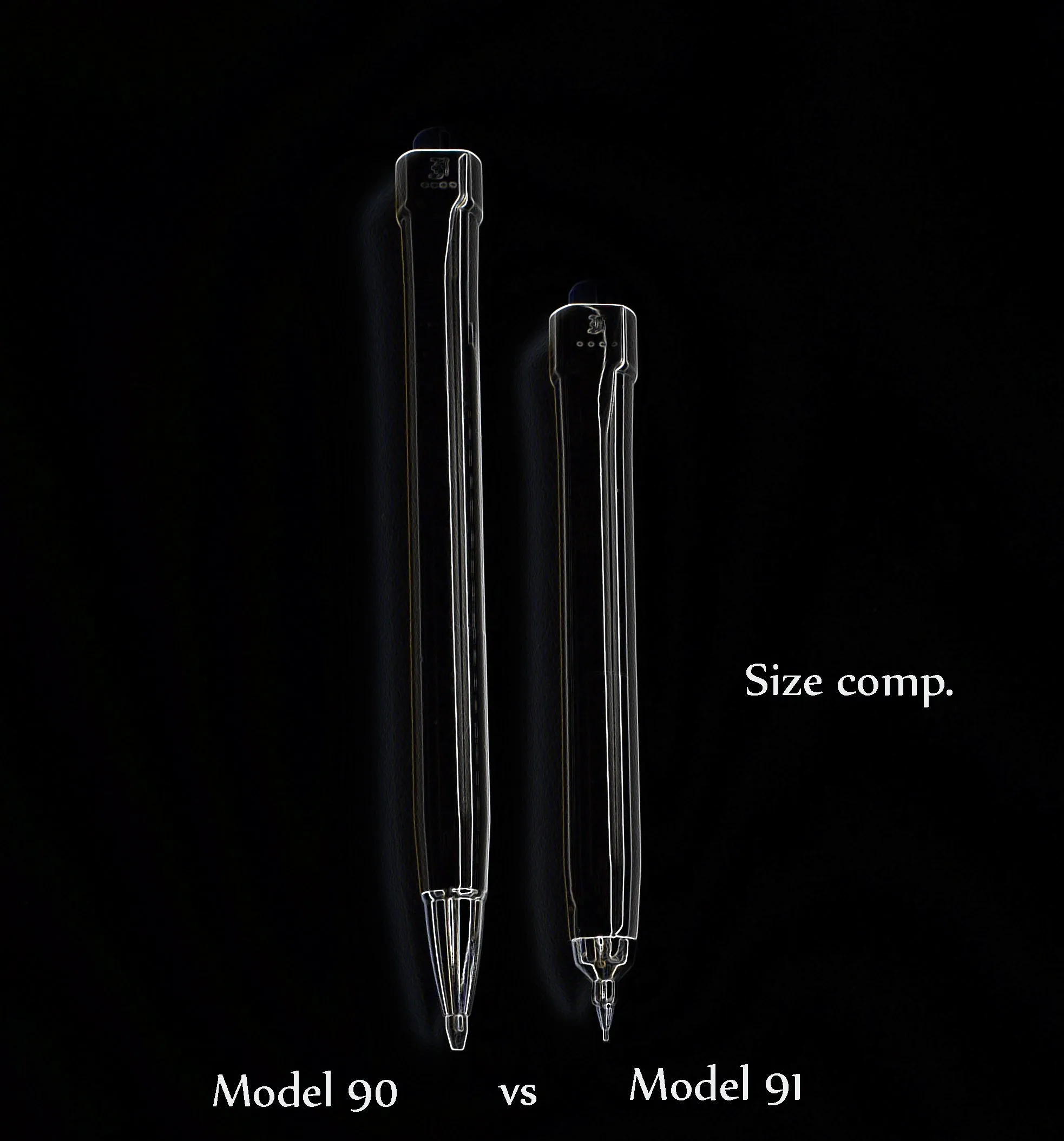 Model 91 Graphis Mechanical Pencil - Black AL