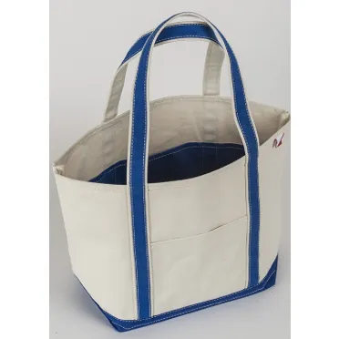 Monogrammed Canvas Tote Bag