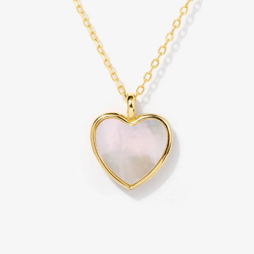 MOP Heart Necklace