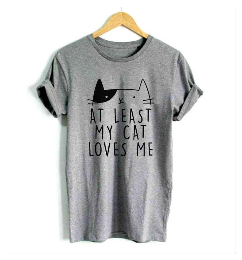 MY CAT LOVES ME TEE