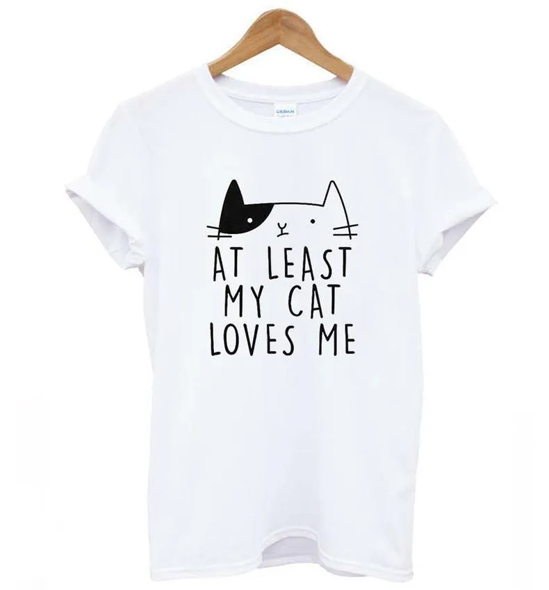 MY CAT LOVES ME TEE