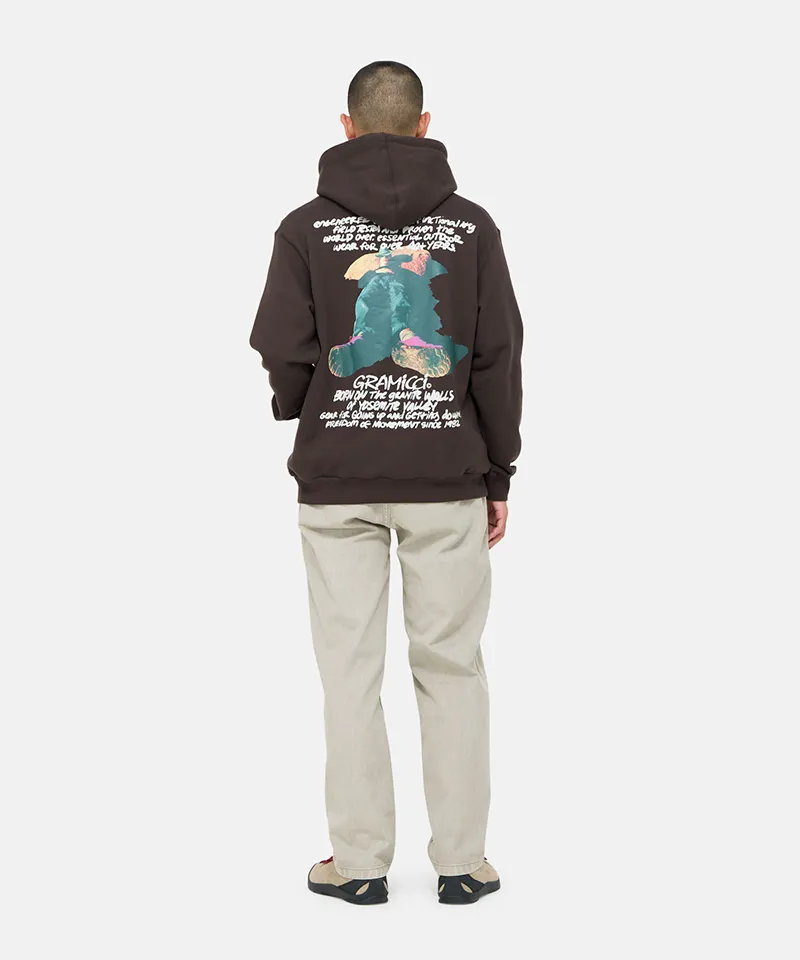 Napping Climber Hooded Sweatshirt