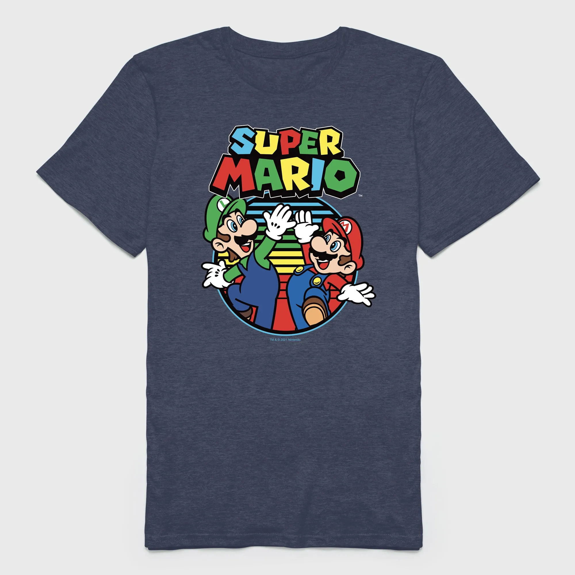 Nintendo - Super Mario Bros Mario & Luigi Tee