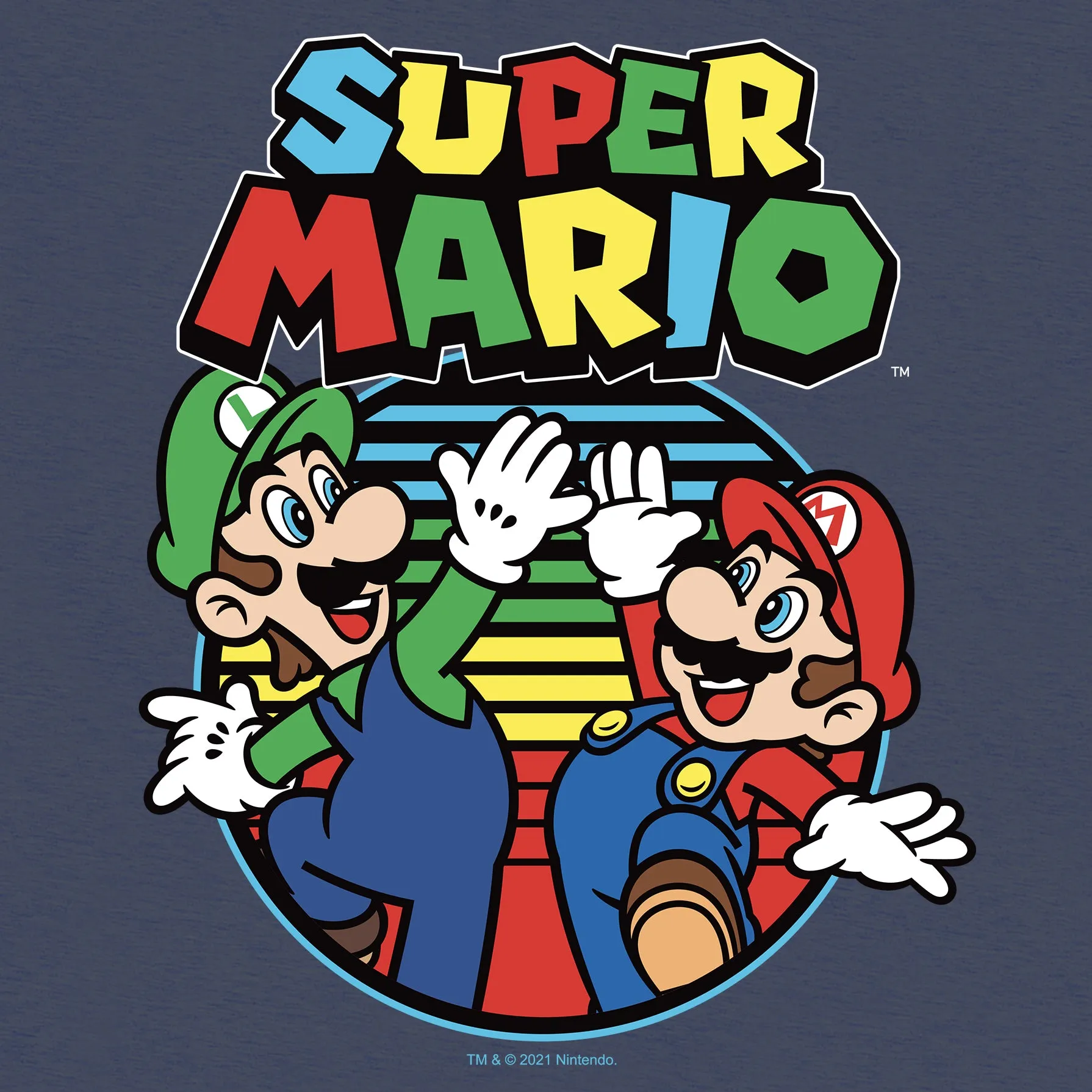 Nintendo - Super Mario Bros Mario & Luigi Tee