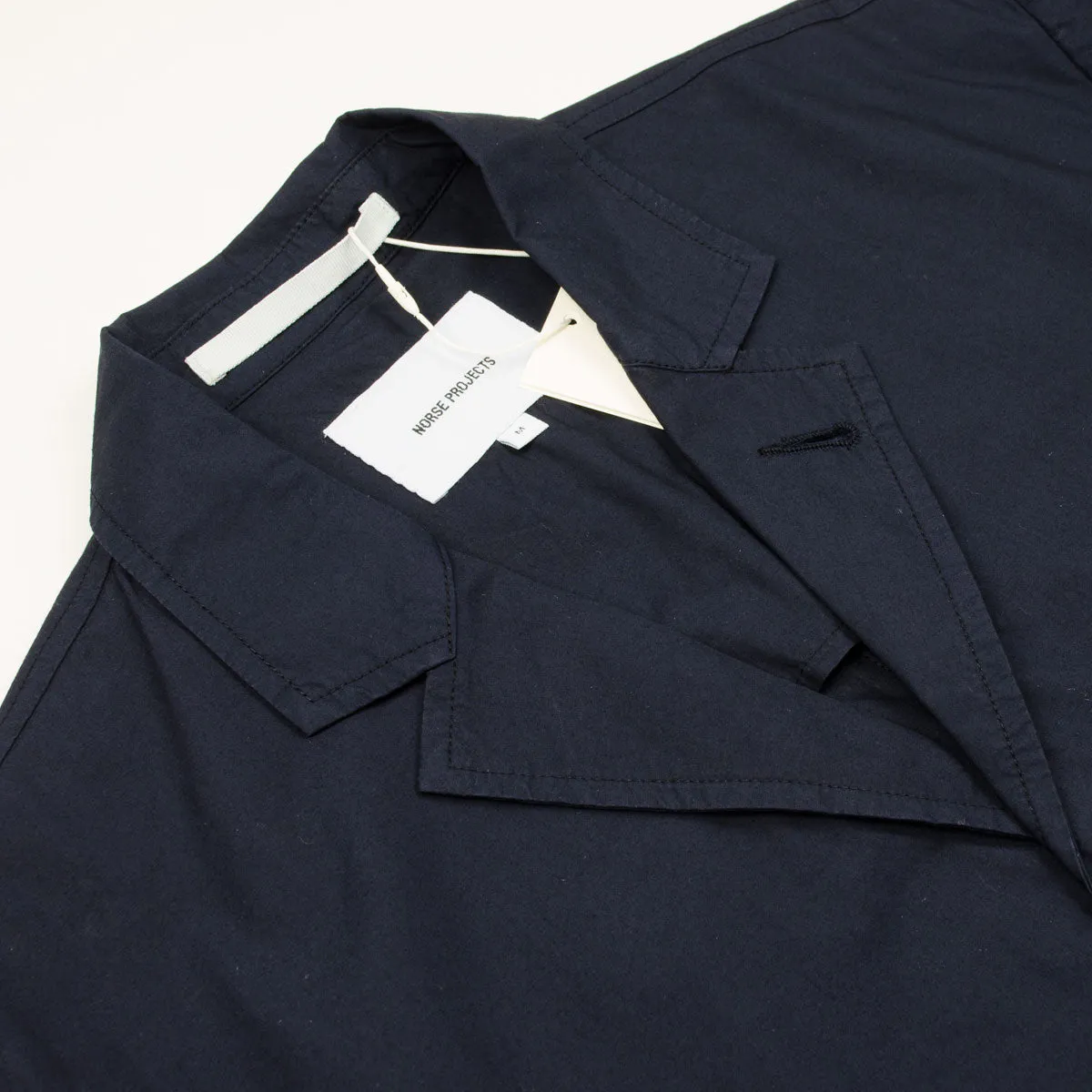 Norse Projects - Nilas Typewriter Work Jacket - Dark Navy