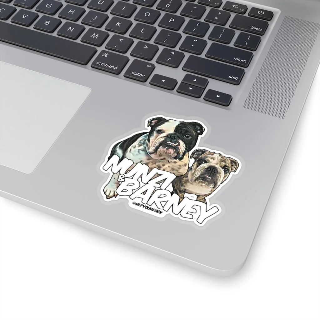 Nunzi & Barney Stickers