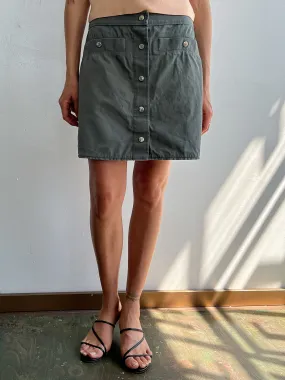 Olive Kenzo Cargo Skirt (M)