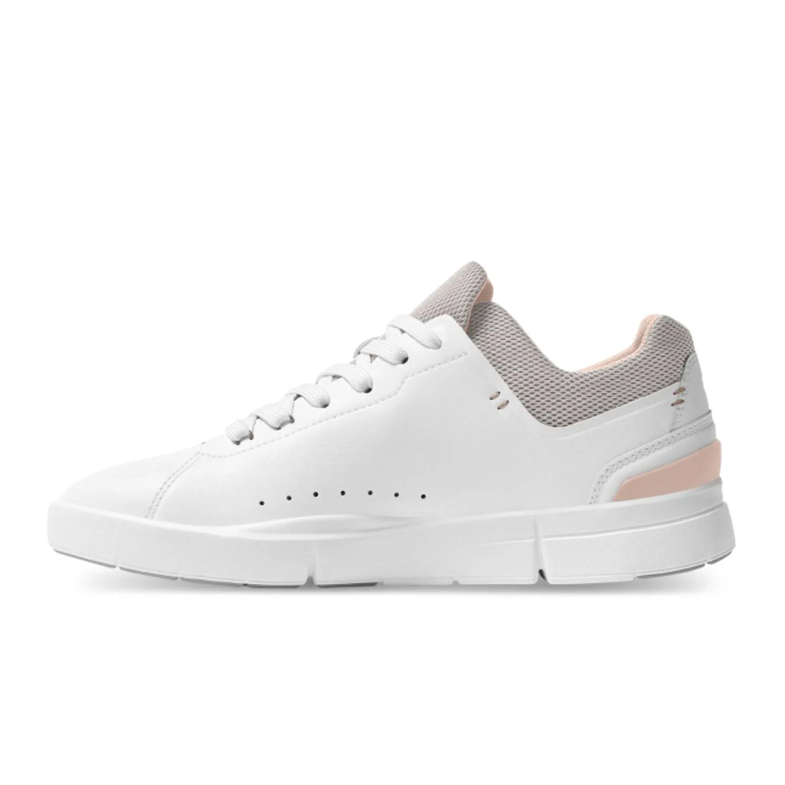 On Running The ROGER Advantage Sneaker (Women) - White/Rose