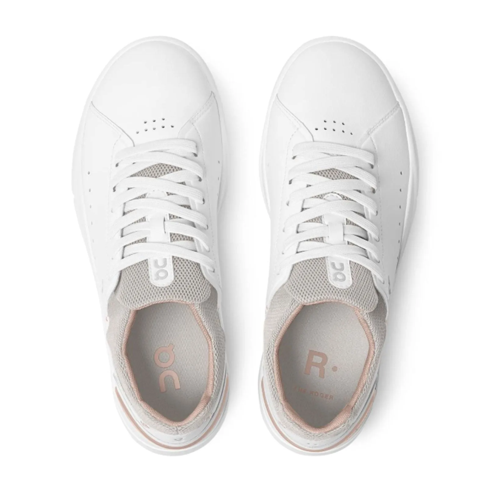 On Running The ROGER Advantage Sneaker (Women) - White/Rose