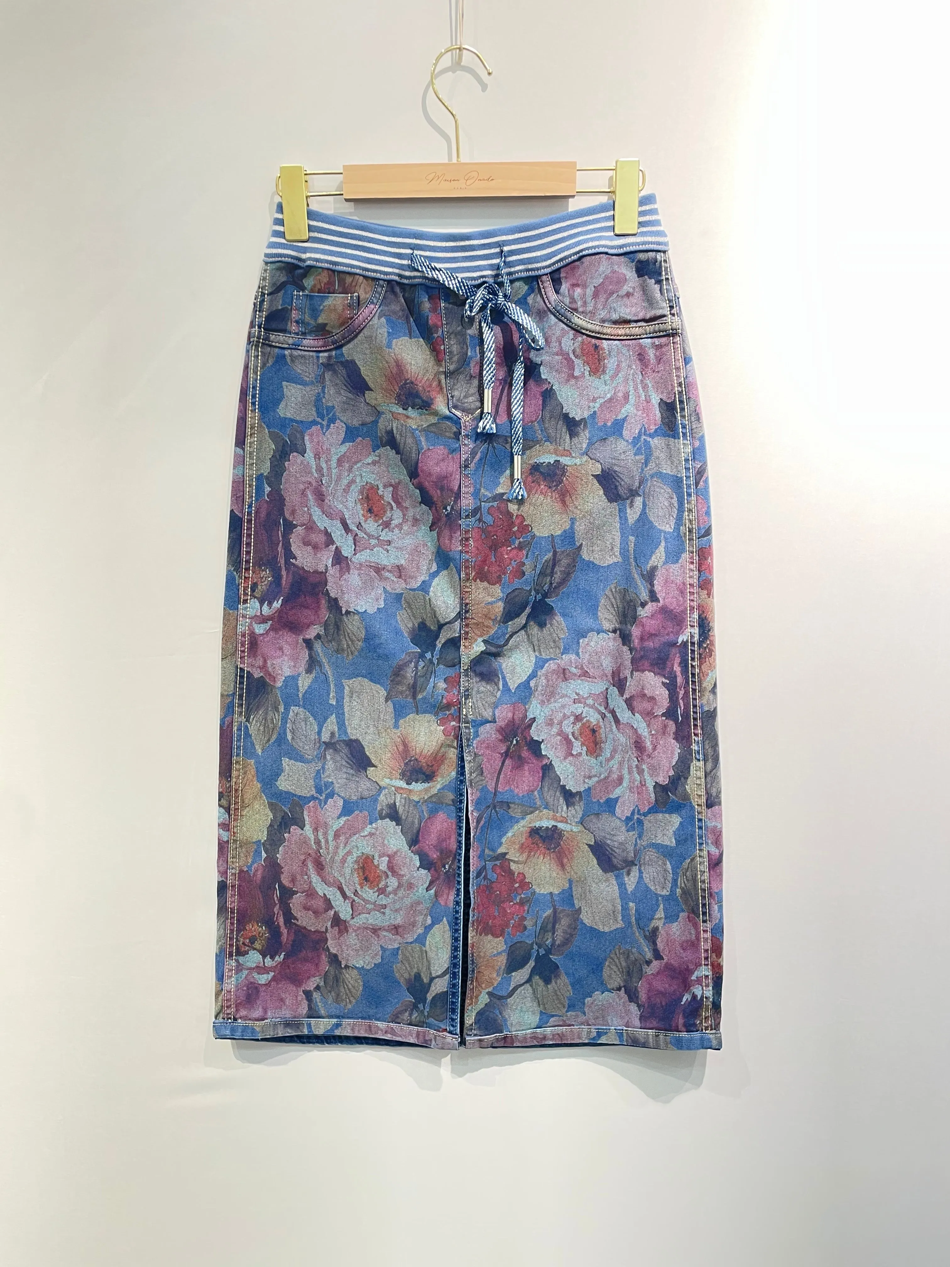 Onado Reversible Denim Skirt Charlotte Denim