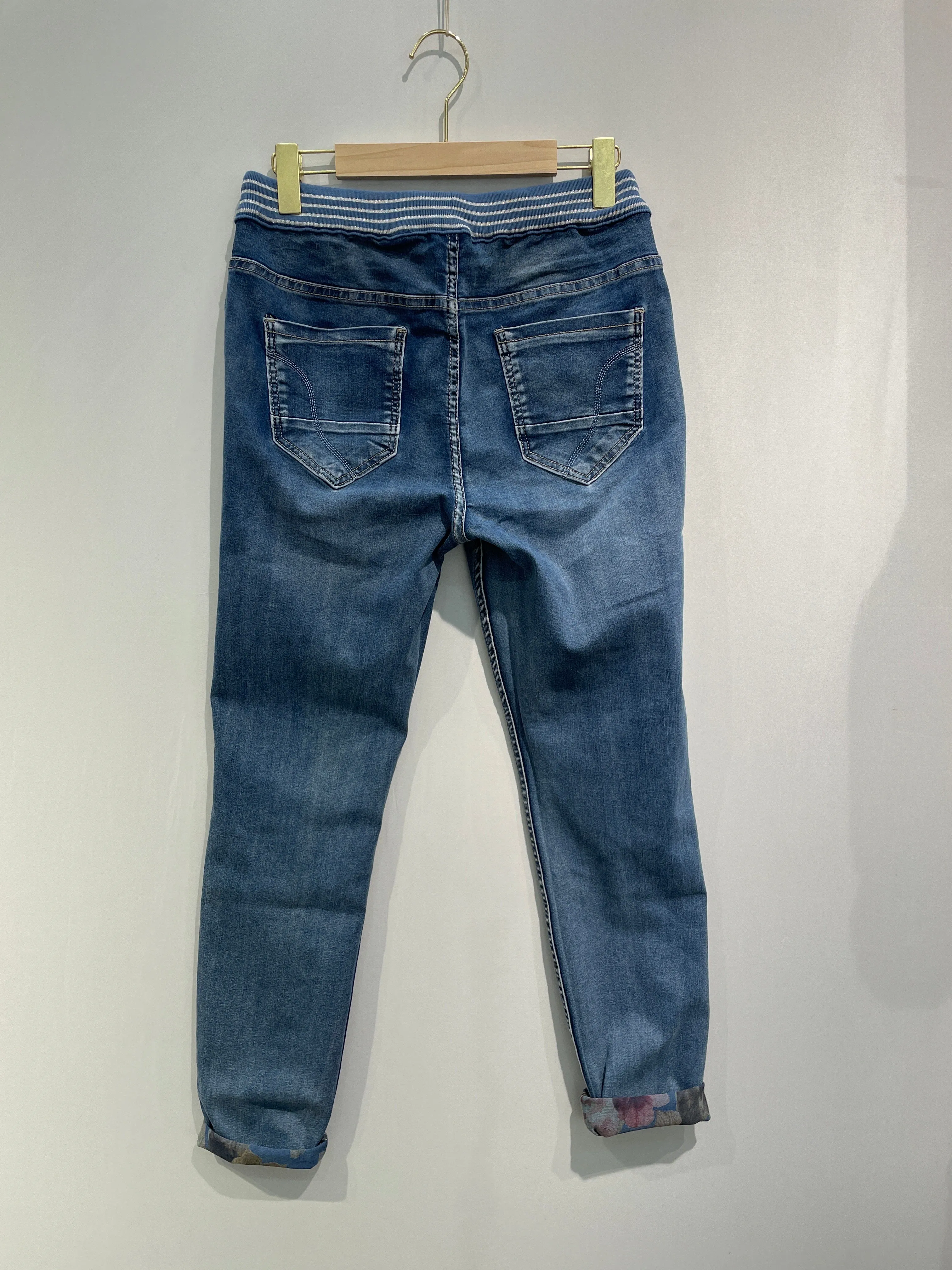 Onado Reversible Jeans Charlotte Elastic Waist Denim