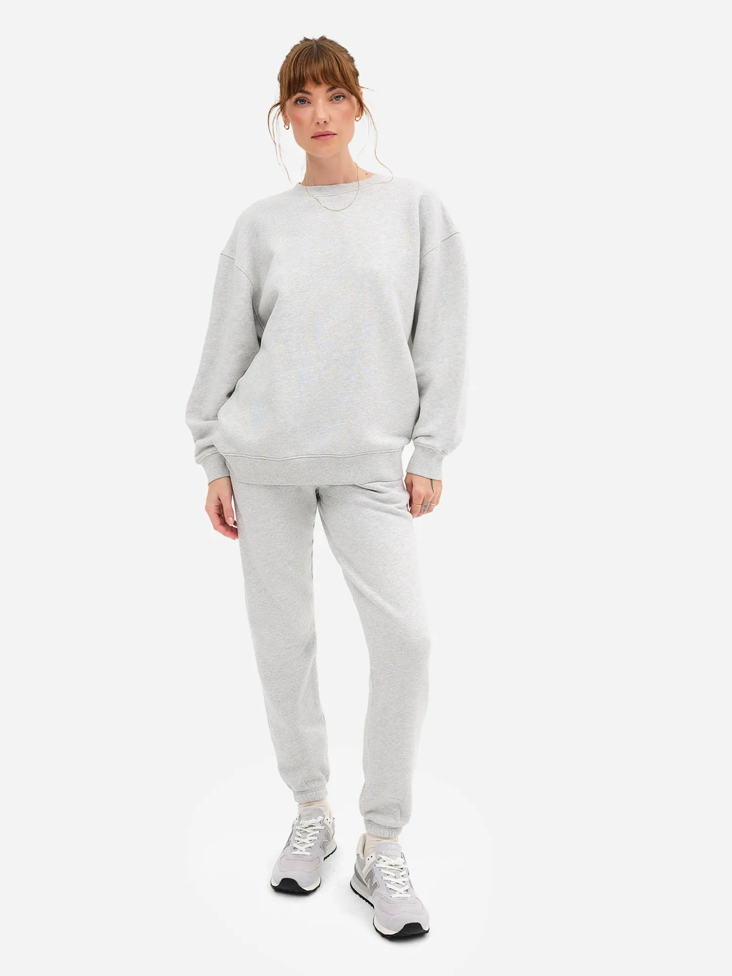 Organic Fleece Oversized Sweatshirt